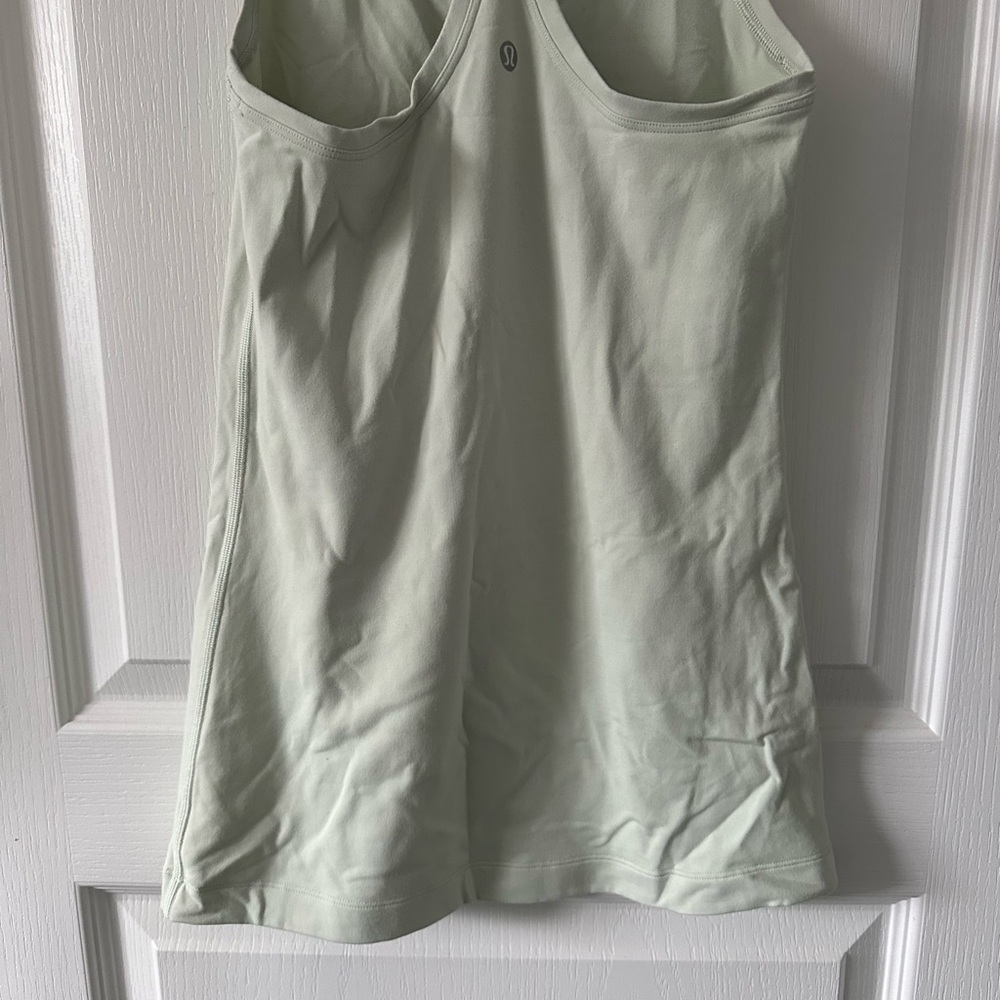 Lululemon Cool Racerback Tank Top *Nulu - Light Mint Green - Size 0 - Picture 4 of 4